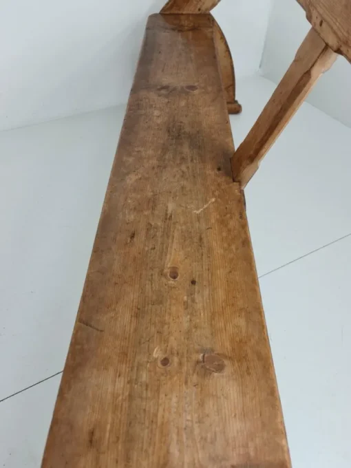 Pamono Victorian Pitch Pine School Benches, 1890s New