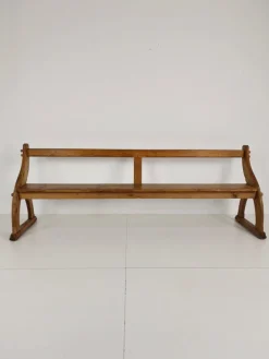 Pamono Victorian Pitch Pine School Benches, 1890s New