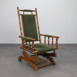 Pamono Victorian Rocking Chair, 1920s Discount