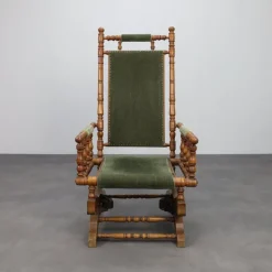 Pamono Victorian Rocking Chair, 1920s Discount