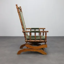 Pamono Victorian Rocking Chair, 1920s Discount