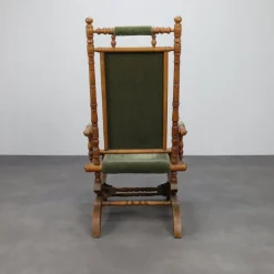 Pamono Victorian Rocking Chair, 1920s Discount