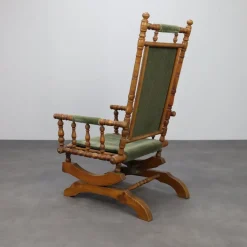 Pamono Victorian Rocking Chair, 1920s Discount