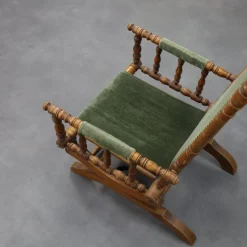 Pamono Victorian Rocking Chair, 1920s Discount