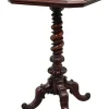 Pamono Victorian Walnut and Specimen Marble Chess Table, 1860 New