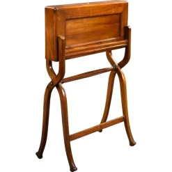 Pamono Victorian Walnut Campaign Travelling Desk, 1880s Online