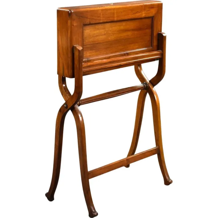 Pamono Victorian Walnut Campaign Travelling Desk, 1880s Online