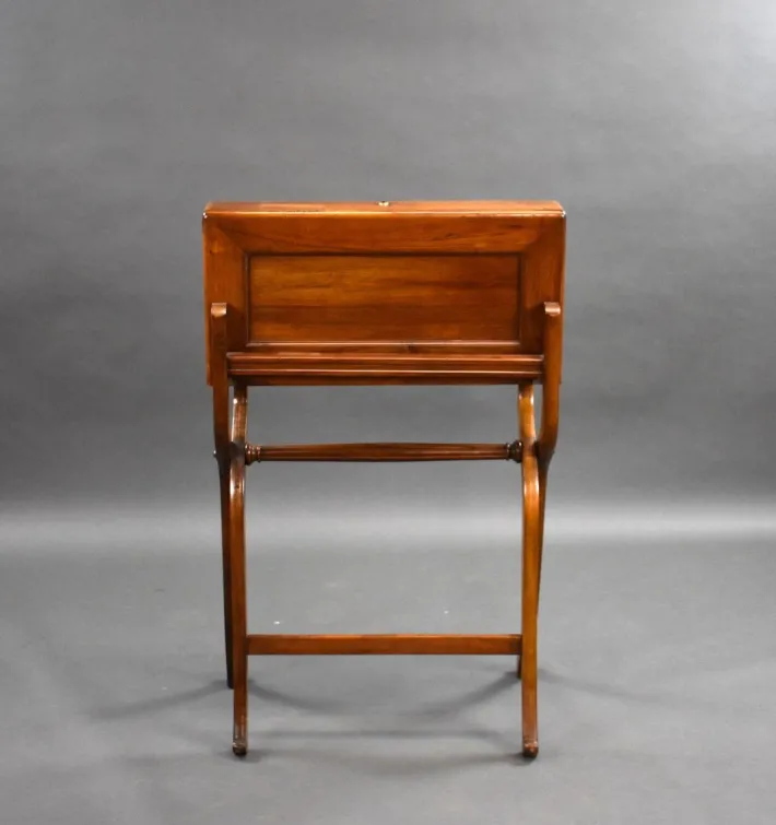Pamono Victorian Walnut Campaign Travelling Desk, 1880s Online