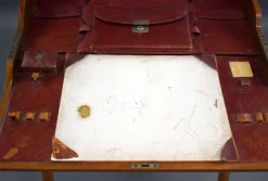 Pamono Victorian Walnut Campaign Travelling Desk, 1880s Online