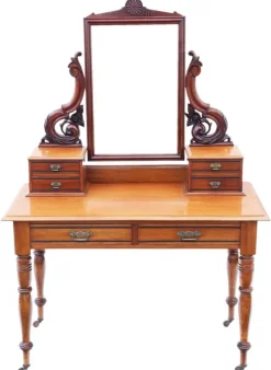 Pamono Victorian Walnut Duchess Dressing Table, 19th Century Outlet
