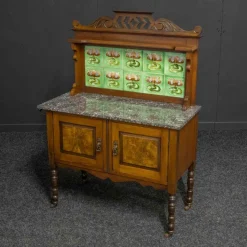 Pamono Victorian Walnut Washstand, 1890s Discount
