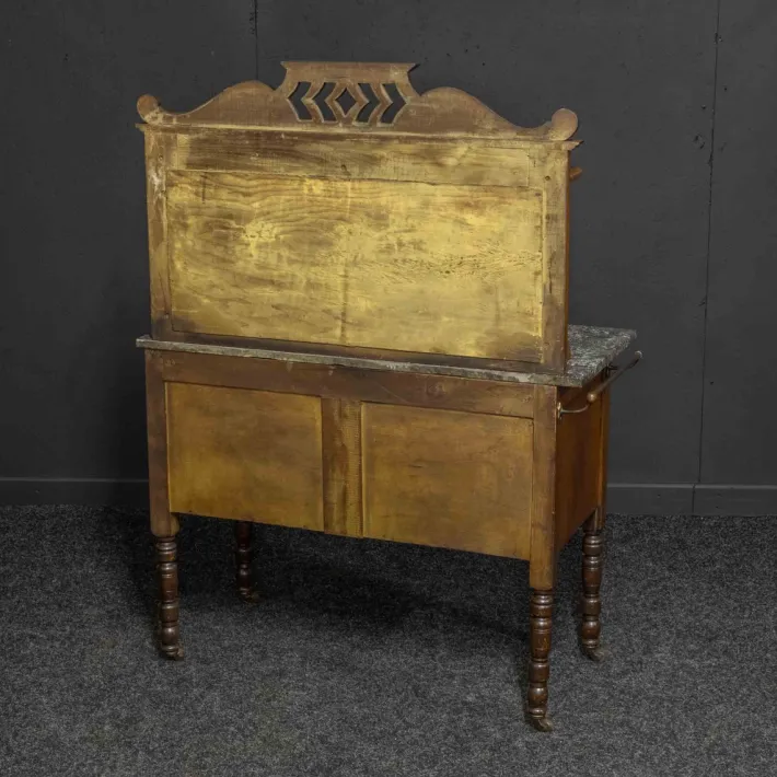 Pamono Victorian Walnut Washstand, 1890s Discount