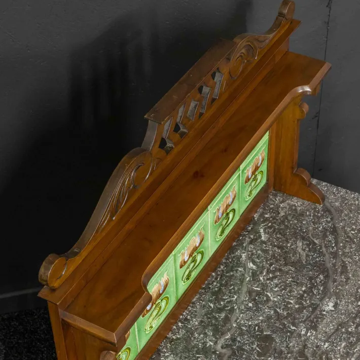 Pamono Victorian Walnut Washstand, 1890s Discount