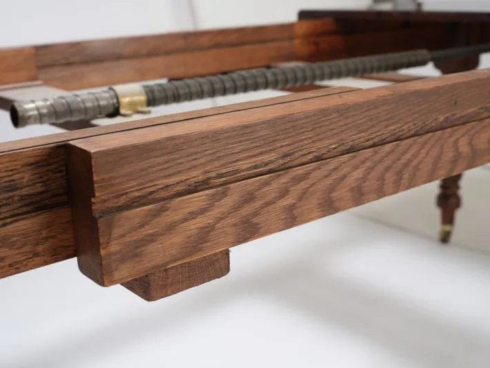 Pamono Victorian Wind Out Mahogany Extending Banquet Dining Table, England, 1910s Best