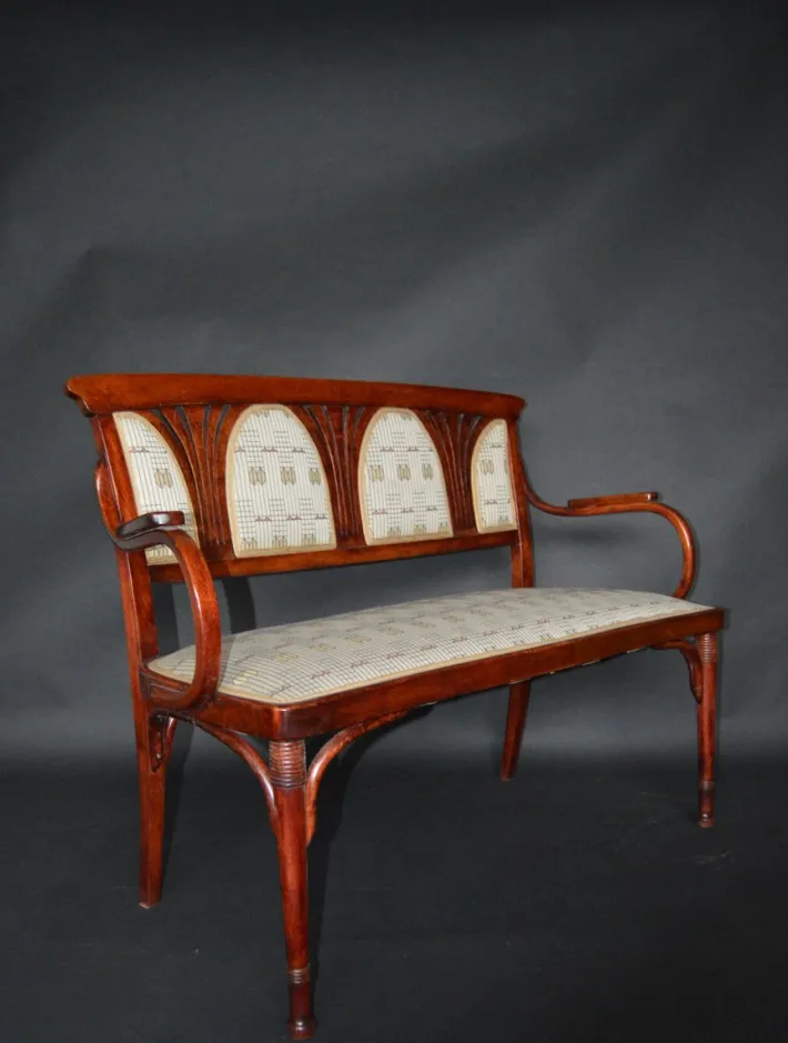 Pamono Vienna Secession Seating Set by J&J Kohn, Austria, 1910s, Set of 3 Best