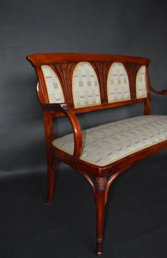 Pamono Vienna Secession Seating Set by J&J Kohn, Austria, 1910s, Set of 3 Best