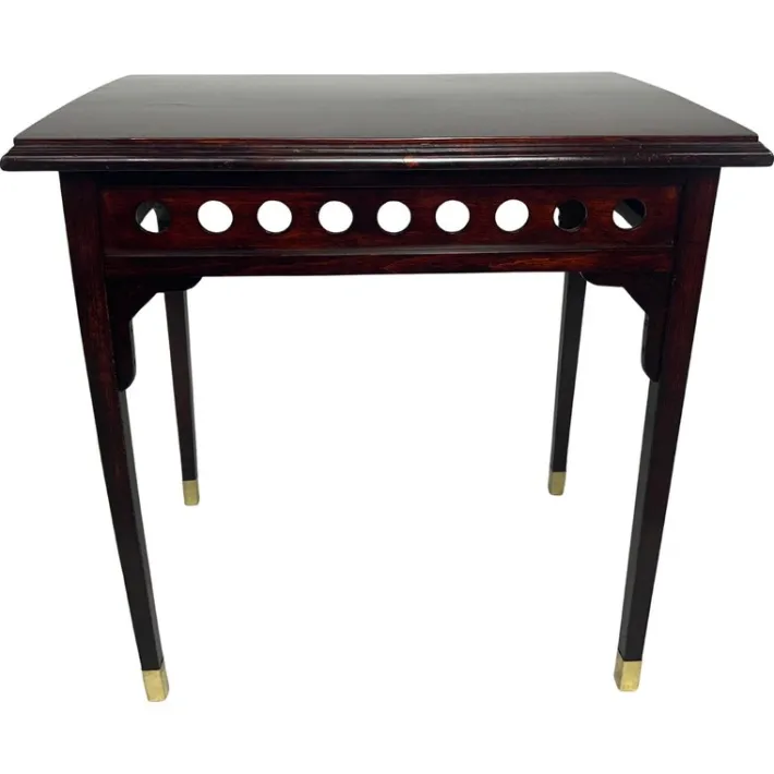 Pamono Vienna Secession Side Table attributed to Josef Hoffmann for J&J Kohn, 1890s Best