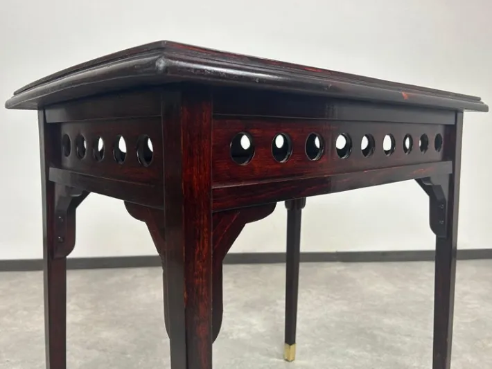Pamono Vienna Secession Side Table attributed to Josef Hoffmann for J&J Kohn, 1890s Best