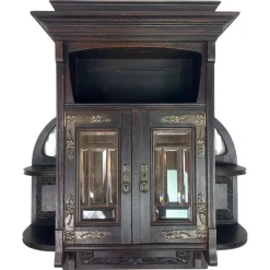 Pamono Vienna Secession Wall Cabinet, 1890s Hot