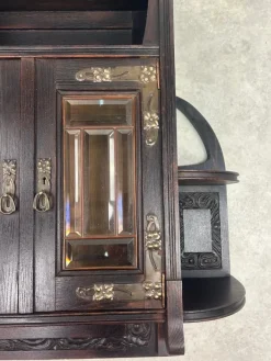 Pamono Vienna Secession Wall Cabinet, 1890s Hot