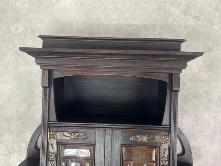 Pamono Vienna Secession Wall Cabinet, 1890s Hot