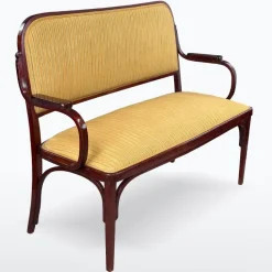 Pamono Viennese Secession Bentwood Bench by Otto Wagner for Jacob & Josef Kohn, 1916 Hot