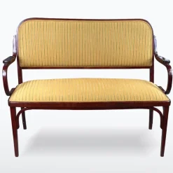 Pamono Viennese Secession Bentwood Bench by Otto Wagner for Jacob & Josef Kohn, 1916 Hot