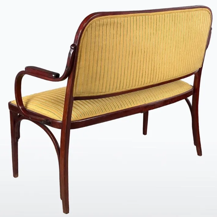 Pamono Viennese Secession Bentwood Bench by Otto Wagner for Jacob & Josef Kohn, 1916 Hot