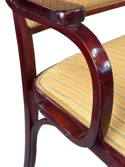 Pamono Viennese Secession Bentwood Bench by Otto Wagner for Jacob & Josef Kohn, 1916 Hot