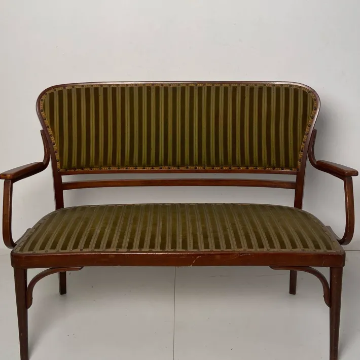 Pamono Viennese Secession 2-Seater Bench from Jacob & Josef Kohn, Early 20th Century Outlet