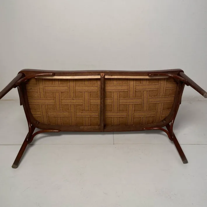 Pamono Viennese Secession 2-Seater Bench from Jacob & Josef Kohn, Early 20th Century Outlet