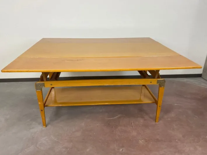 Pamono Vintage Adjustable Conference Table, 1960s Best