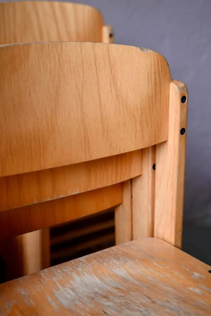 Pamono Vintage All-Wood Childrens School Chair Hot