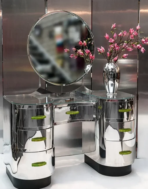 Pamono Vintage Aluminum Dressing Table