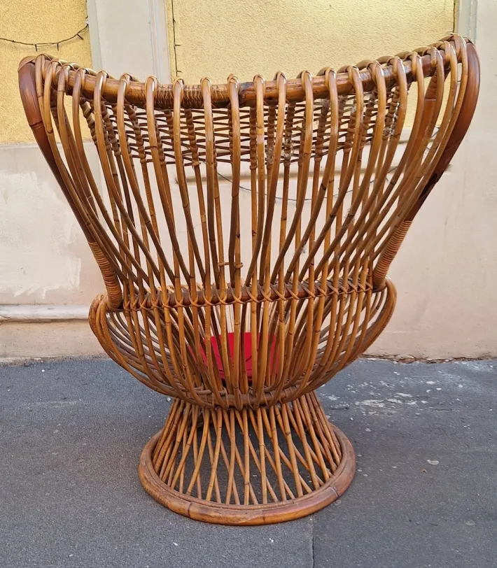Pamono Vintage Armchair by Franco Albini, 1960s Hot