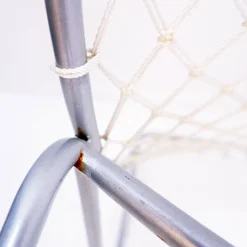 Pamono Vintage Armchair in Metal and Synthetic Rope Discount