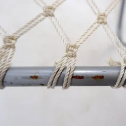 Pamono Vintage Armchair in Metal and Synthetic Rope Discount