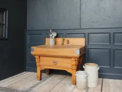 Pamono Vintage Art Deco Butcher Block Table, 1920s Outlet