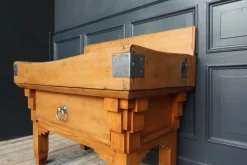 Pamono Vintage Art Deco Butcher Block Table, 1920s Outlet