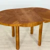 Pamono Vintage Art Deco Extendable Wooden Dining Table, 1940 Hot