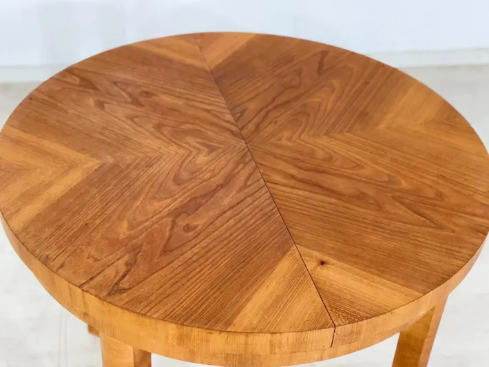 Pamono Vintage Art Deco Extendable Wooden Dining Table, 1940 Hot