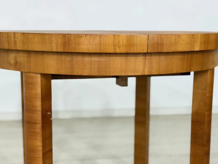 Pamono Vintage Art Deco Extendable Wooden Dining Table, 1940 Hot