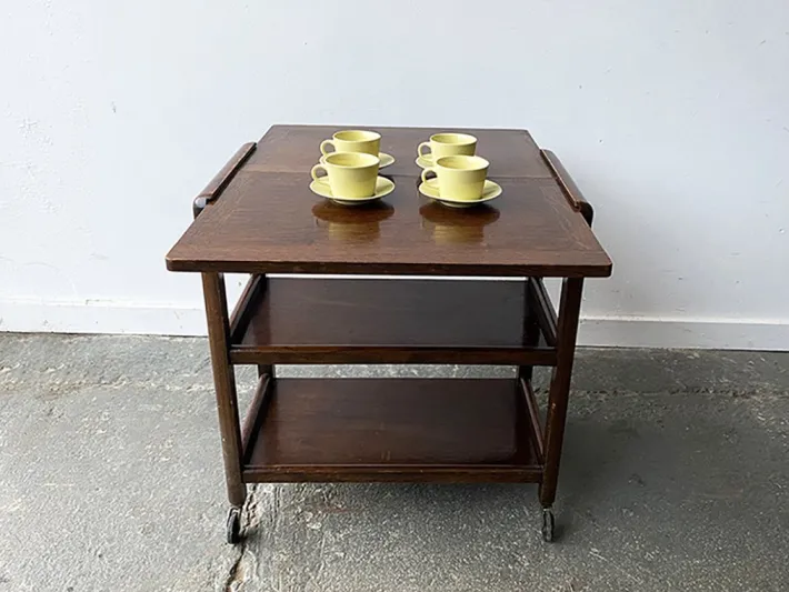Pamono Vintage Art Deco Extending Drinks Trolley, 1930s Outlet