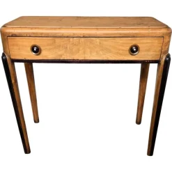 Pamono Vintage Art Deco Italian Walnut Root Desk, 1950s Best
