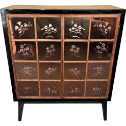 Pamono Vintage Art Deco Italian Dry Bar Cabinet, 1960s New