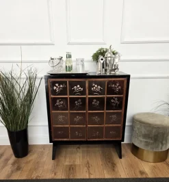 Pamono Vintage Art Deco Italian Dry Bar Cabinet, 1960s New