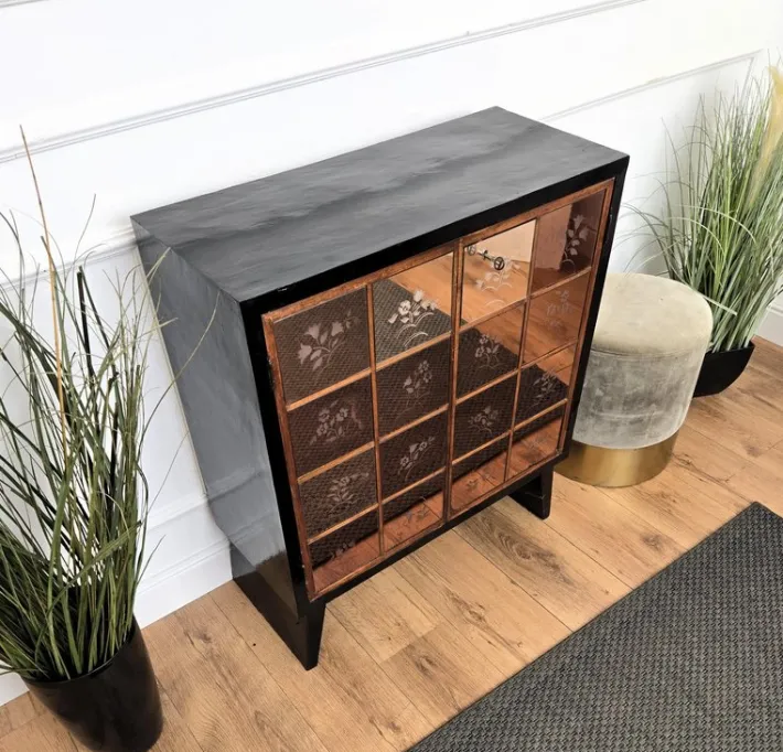 Pamono Vintage Art Deco Italian Dry Bar Cabinet, 1960s New