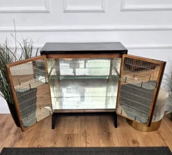 Pamono Vintage Art Deco Italian Dry Bar Cabinet, 1960s New