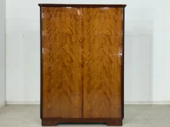 Pamono Vintage Art Deco Linen Wardrobe Discount