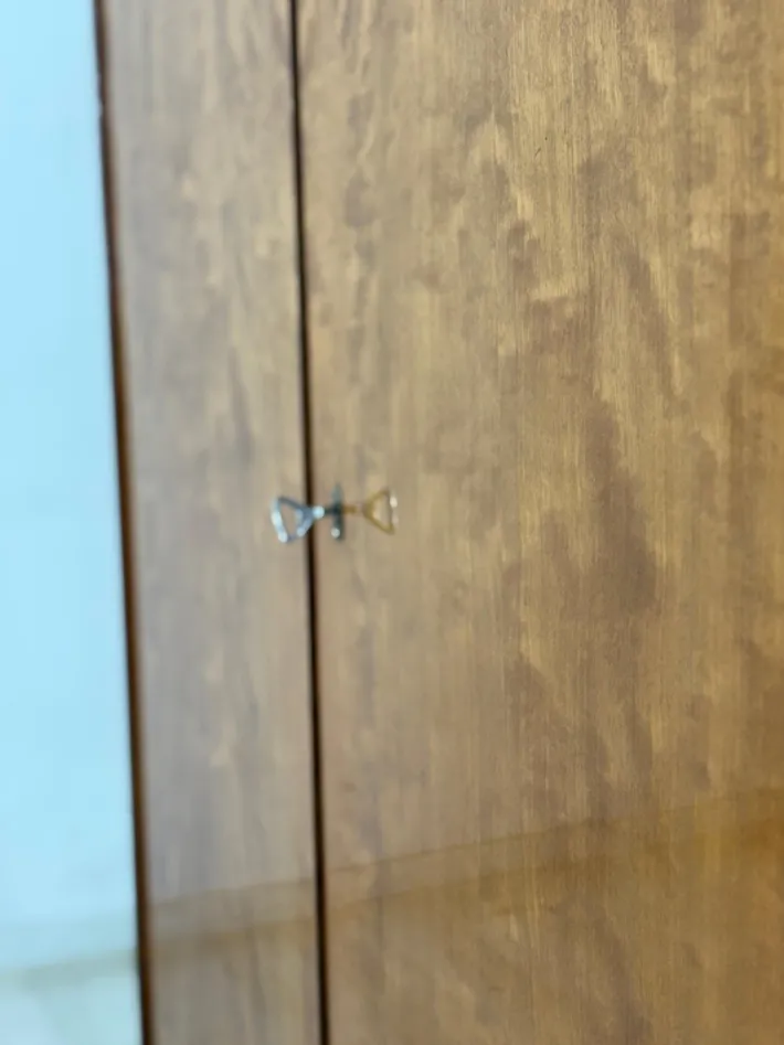 Pamono Vintage Art Deco Linen Wardrobe Discount